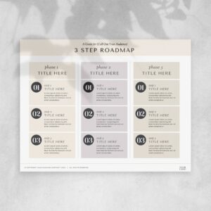 3 Step Roadmap